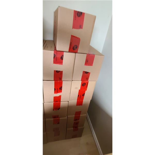 QTY 11 BOXES OF ASSORTED HOME MADE VACUUM PACKED FREEZE DRIED FOOD. -USE AT OWN RISK - QUALITY UNKNO