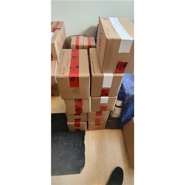 QTY 11 BOXES OF ASSORTED HOME MADE VACUUM PACKED FREEZE DRIED FOOD. -USE AT OWN RISK - QUALITY UNKNO