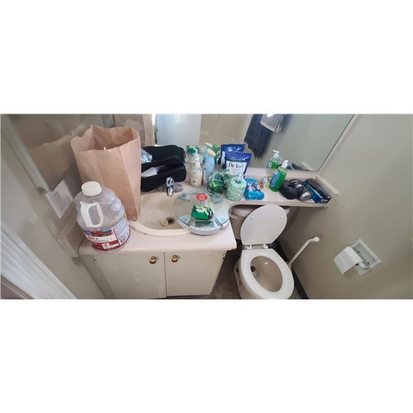 CONTENT OF UPSTAIRS BATHROOM