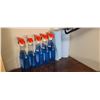 Image 1 : FIVE BOTTLES OF WINDEX AND TWO PAPER TOWEL ROLLS