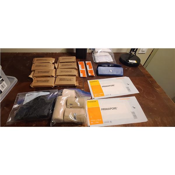 BOX OF MISC MEDICAL SUPPLIES