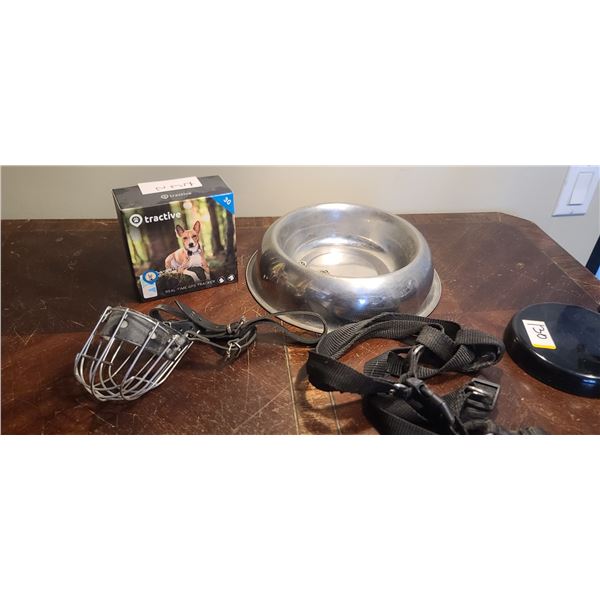 TRACTIVE PET GPS 3G TRACKER, DOG BOWL AND OTHER