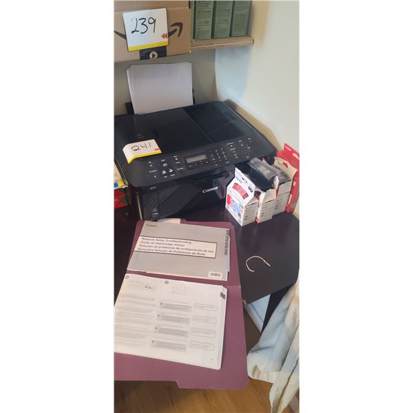 CANON MX410 PRINTER WITH INK