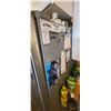 Image 16 : MAYTAG UPRIGHT STAINLESS STEEL TWO DOOR REFRIDGERATOR, ICE MAKER - COMES WITH CONTENTS