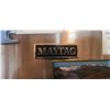 Image 2 : MAYTAG UPRIGHT STAINLESS STEEL TWO DOOR REFRIDGERATOR, ICE MAKER - COMES WITH CONTENTS