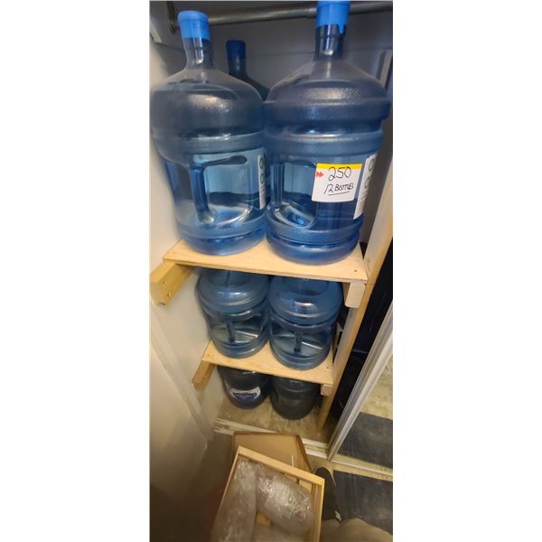 12 FULL 22LT/5GAL WATER BOTTLES