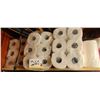 Image 1 : 76 ROLLS OF TOILET PAPER