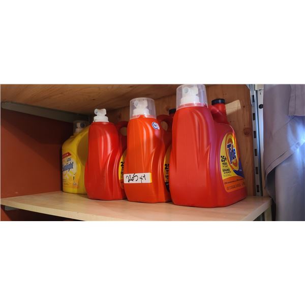3 FULL .455LTR BOTTLES OF LAUNDRY DETERGENT AND ONE PARTIAL BOTTLE
