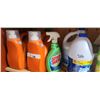 Image 2 : TWO 4LTR BOTTLES OF TIDE, BLEACH, BOUNCE AND DRYER SHEETS