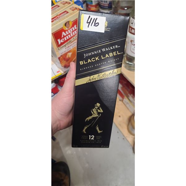 750ML BOTTLE OF JOHNNY WALKER SCOTCH WHISKEY