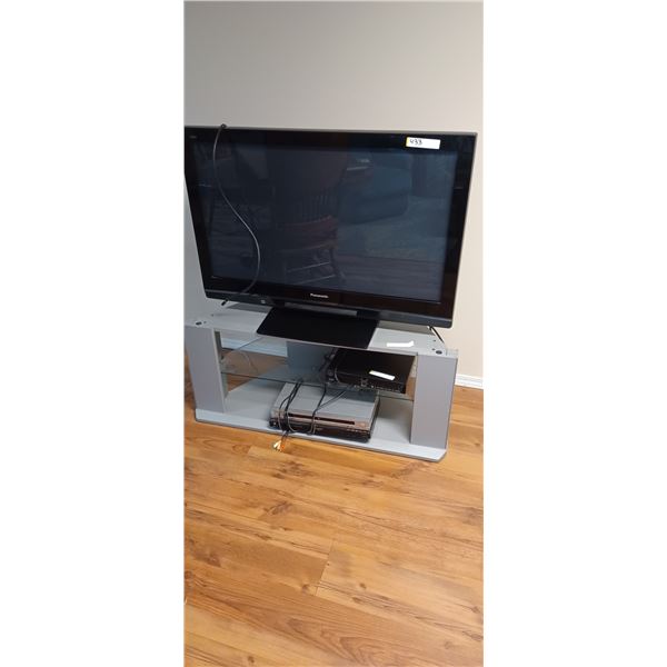 PANASONIC 42" TV C/W WITH STAND AND ACCESSORIES