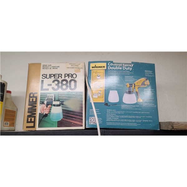 TWO PAINT SPRAYERS