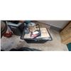 Image 14 : HEAVY DUTY STAINLESS STEEL SHOP VAC (NEEDS REPAIR) AND SMALLER VACUUM CLEANER, TOTE AND VACUUM BAGS