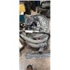 Image 5 : HEAVY DUTY STAINLESS STEEL SHOP VAC (NEEDS REPAIR) AND SMALLER VACUUM CLEANER, TOTE AND VACUUM BAGS