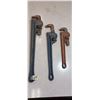 Image 1 : THREE PIPE WRENCHES