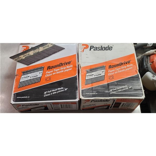 TWO CASES OF 3 1/4" FRAMING NAILS