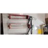 Image 6 : TWO LARGE CAUKLING GUNS AND TWO TUBES OF ACUSTIC SEALER