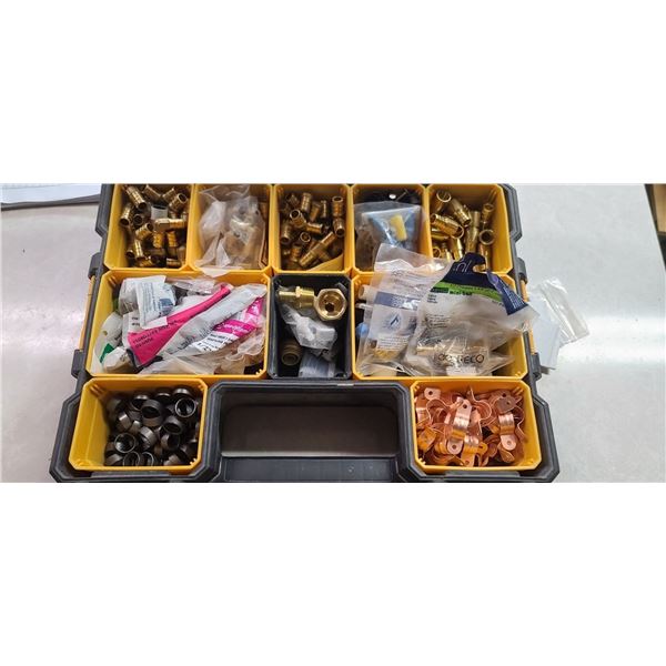 BRASS FITTINGS IN DEWALT CASE