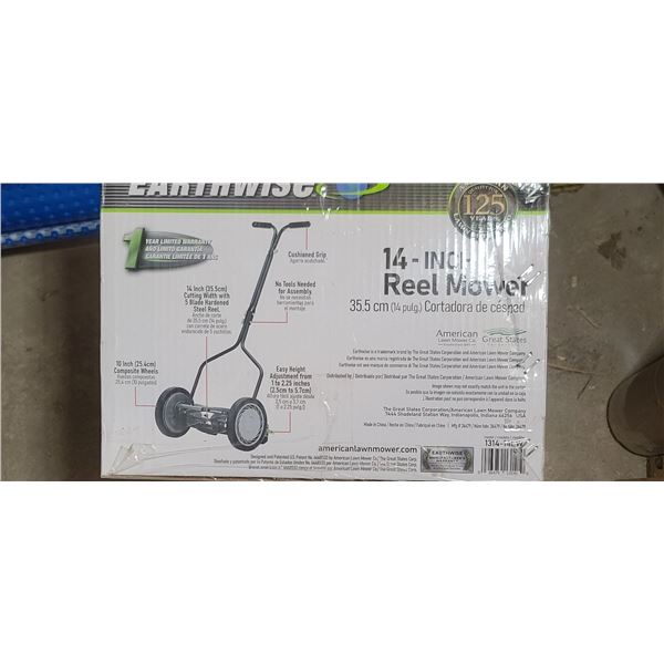 NEW 14" REEL MOWER (HAND POWERED)