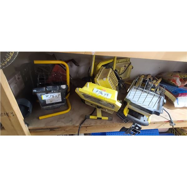 FIVE SHOP LIGHT/LAMPS PLEASE SEE IMAGES