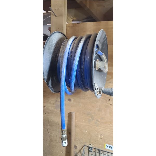 AIR COMPRESSOR HOSE AND REEL