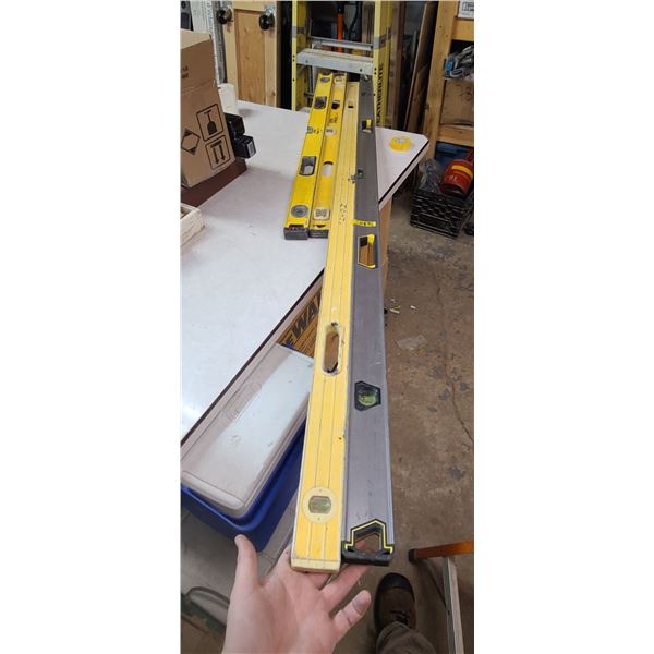 TWO 75" AND TWO 48" LEVELS