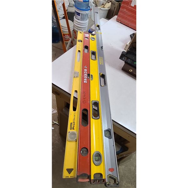 ONE 75 AND THREE 48" LEVELS