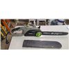 Image 1 : 16" EARTH WISE ELECTRIC CHAINSAW (OH THE IRONY)