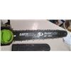 Image 4 : 16" EARTH WISE ELECTRIC CHAINSAW (OH THE IRONY)