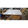 Image 4 : WORK TABLE ON WHEEL 3' X 5' - REMOVE ON LAST DAY AS GARAGE DOOR IS BLOCKED