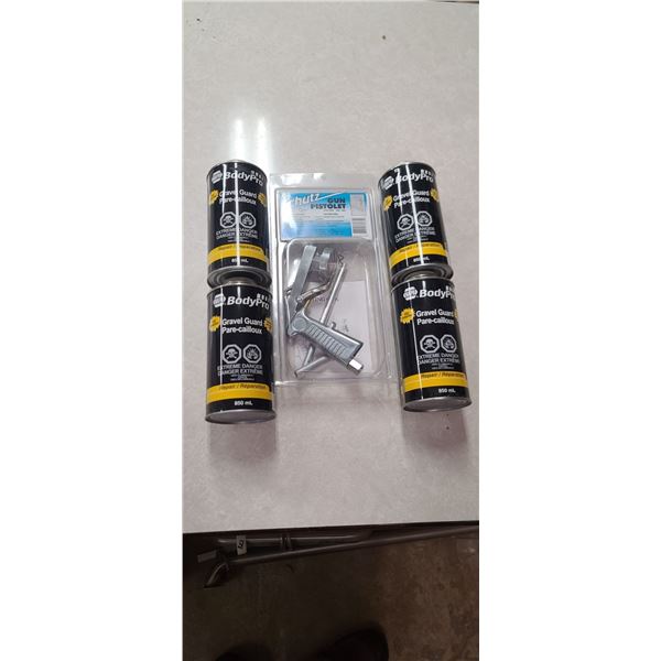 VEHICLE UNDER COATING AND APPLICATOR