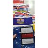 Image 4 : LARGE BOX OF NEW AND USED FLAGS ROUGHLY 25 NEW AND 25 USED