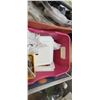 Image 13 : FOUR BOXES OF MISC, PAILS AND TOTES