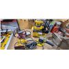 Image 1 : TWO DEWALT SANDERS, ONE AIR SANDER, AND ONE SKIL SANDER