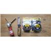 Image 2 : TWO NEW STANLEY 25' TAPE MEASURES, FOLDING STANLEY KNIFE AND BENCHMARK CHISELS