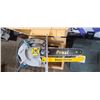 Image 2 : MAKITA MODEL 5008HGA SAW WITH PRAZI 12" BEAM CUTTER SAW ATTACHEMENT IN WOOD BOX