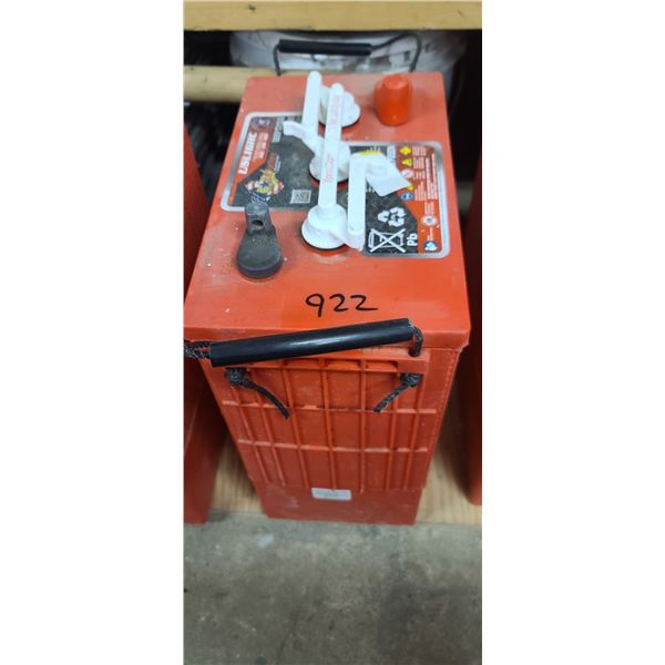 USL 16HC 6VOLT DEEP CYCLE BATTERY 420AMP FOR OFF GRID USE  RETAIL $600PLUS