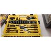 Image 2 : NEW STANLEY 229 PC SAE/MM 1/4", 3/8" AND 1/2" PROFEESIONAL SOCKET TOOL KIT