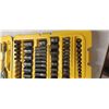 Image 6 : NEW STANLEY 229 PC SAE/MM 1/4", 3/8" AND 1/2" PROFEESIONAL SOCKET TOOL KIT