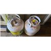 Image 1 : TWO FULL  20 LBS BOTTLES OF PROPANE