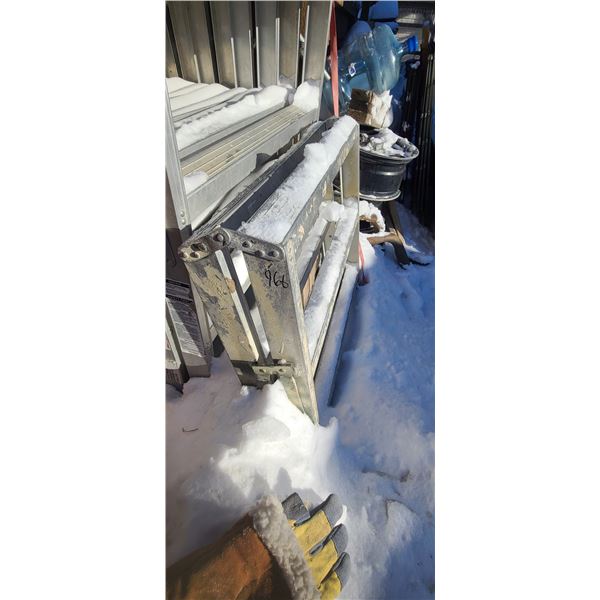 TWO 72 INCH STURDY LADDERS