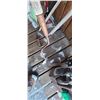 Image 13 : ALL GARDEN TOOLS, SHOVELS, ICE PICKS, AND 2 WHEEL DOLLY IN PHOTO