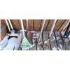 Image 17 : ALL GARDEN TOOLS, SHOVELS, ICE PICKS, AND 2 WHEEL DOLLY IN PHOTO