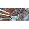Image 18 : ALL GARDEN TOOLS, SHOVELS, ICE PICKS, AND 2 WHEEL DOLLY IN PHOTO
