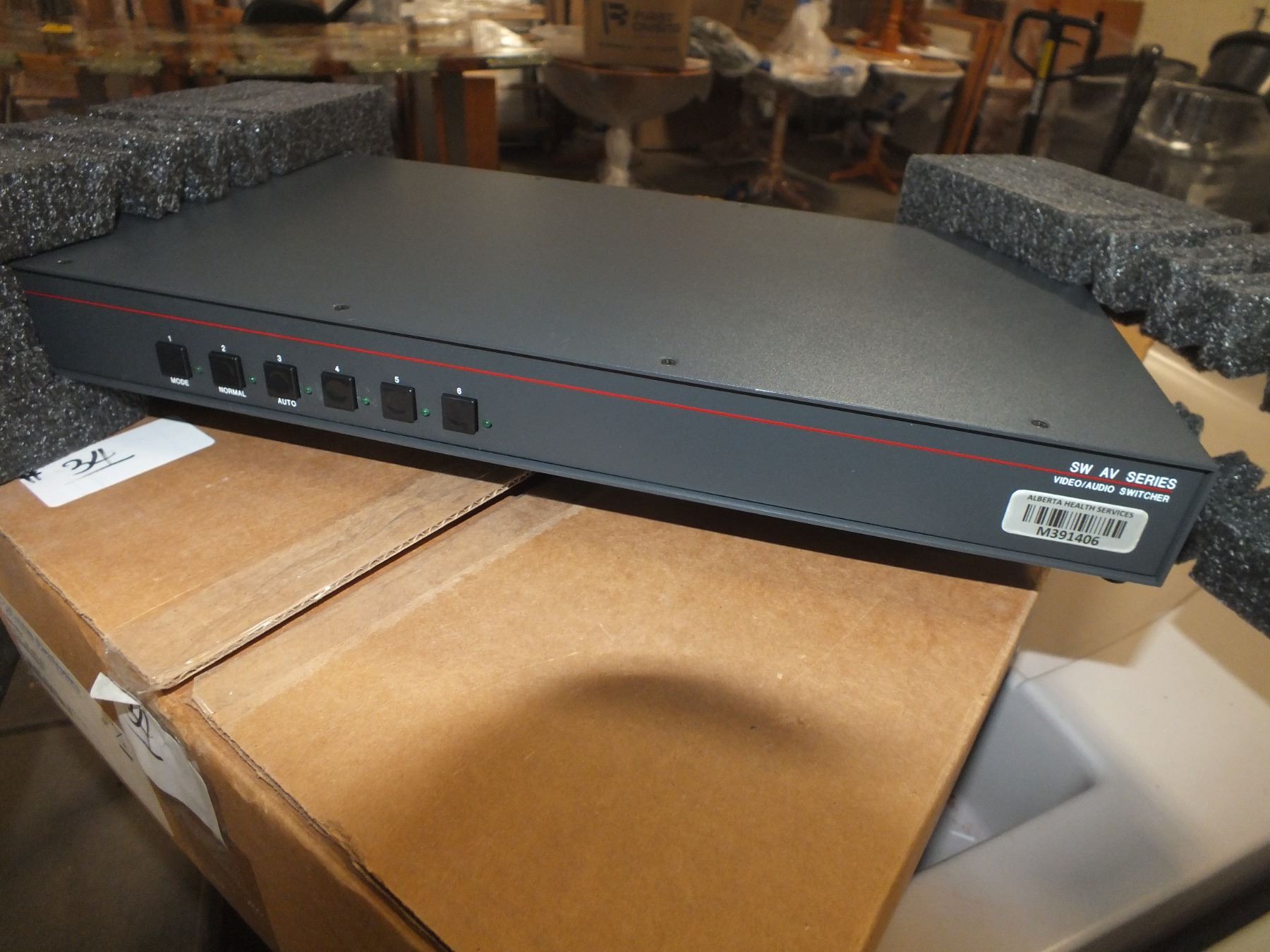 2 APC Rack Side Air Distribution Units & 1 Audio / Video Controller