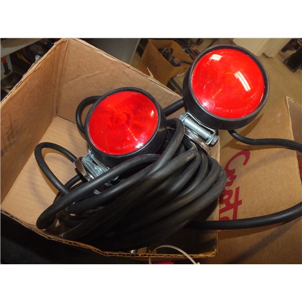 Orange Beacon Light & Tow Lights