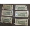 Image 2 : 6 Canadian 1 Dollar Bills