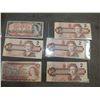 Image 1 : 6 Canadian 2 Dollar Bills