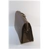 Image 4 : Vintage Genuine Leather Briefcase 11'' x 16'' x 7'' - Some Wear