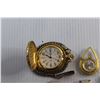 Image 2 : Sharp Quartz Pocket Watch and (4) Quartz Movement Watches - As Is